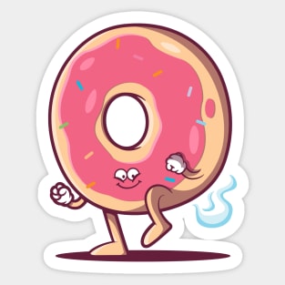 Funny Donut! Sticker